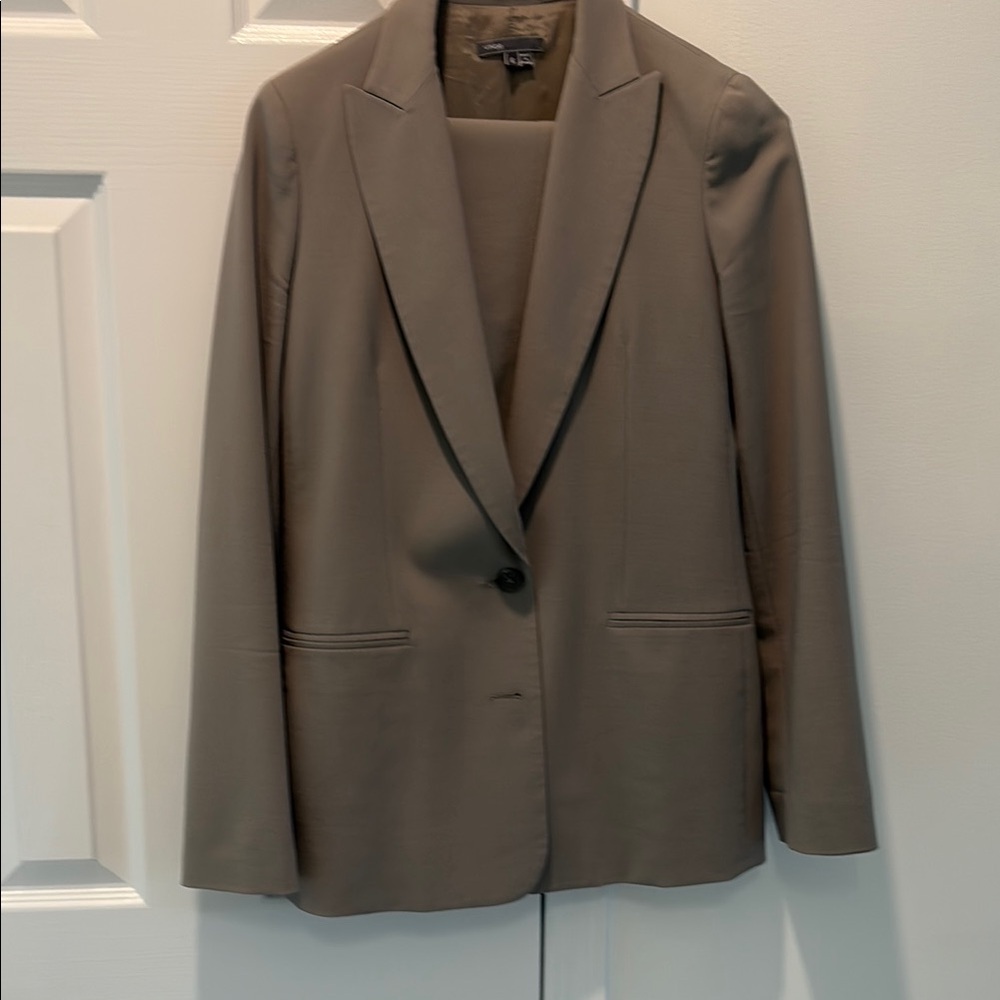 Vince Tan Blazer Structured Modern Fit